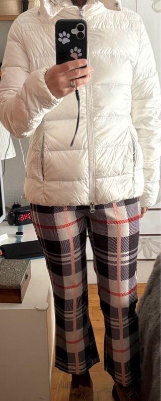 Bosideng plumífero blanco