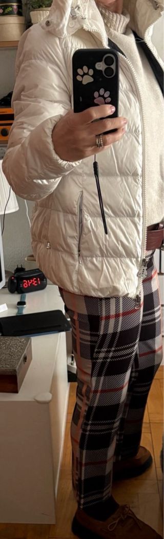 Bosideng plumífero blanco