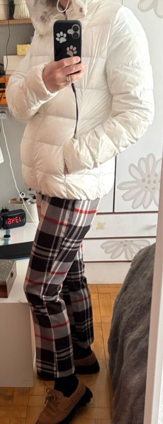 Bosideng plumífero blanco