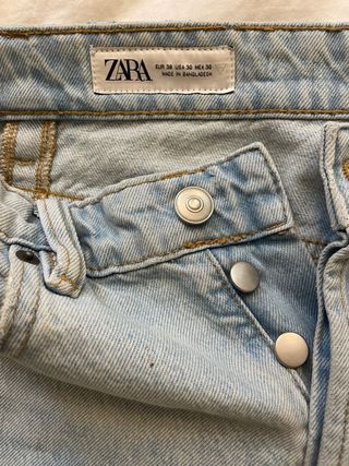 Vaqueros cortos Zara Talla S