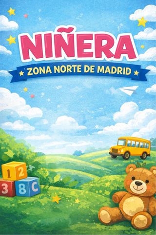 Cuidado de niños (niñera ocasional o fija)