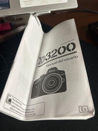 Lote Cámara Nikon D3200 + 2 Objetivos