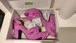 Sandalias tacón Buganvilla