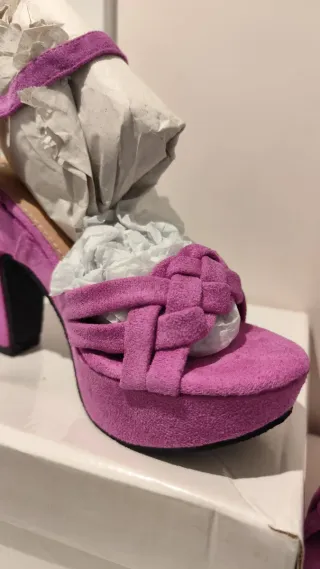 Sandalias tacón Buganvilla