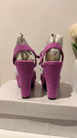 Sandalias tacón Buganvilla