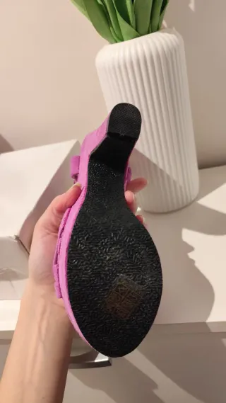 Sandalias tacón Buganvilla