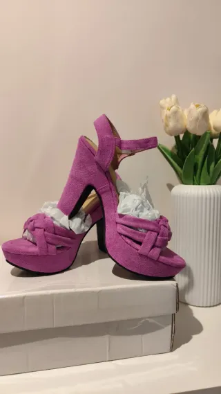 Sandalias tacón Buganvilla