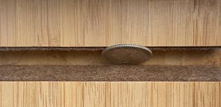 ºoO 25 céntimos 1954 - plata - Venezuela