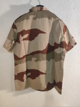 Camicia Militare Desert Esercito Francese Nuova L