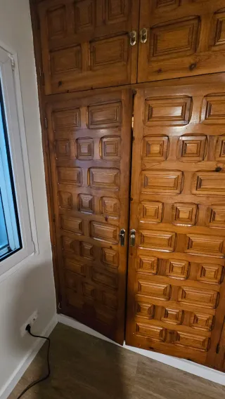 Puertas de armario de madera