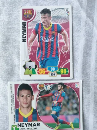 Cromos FC Barcelona Neymar