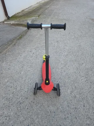 Patinete 3 Ruedas Rojo