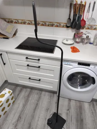 Lámpara Flexo Metálica Negra