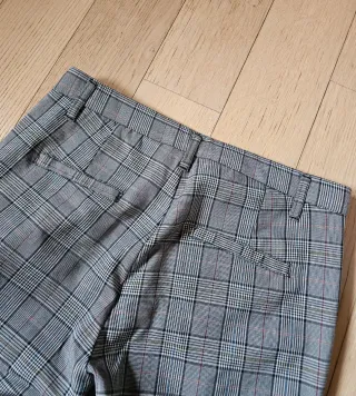 Pantaloni grigi a quadri Imperial uomo (tg. 44)