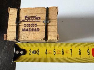 Lote de tres Cajas de Madera Trenes modelismo