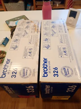 Toner Brother TN326M Magenta y TN326Y Amarillo