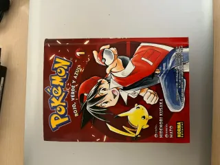 Manga Pokémon rojo verde y azul N⁰1