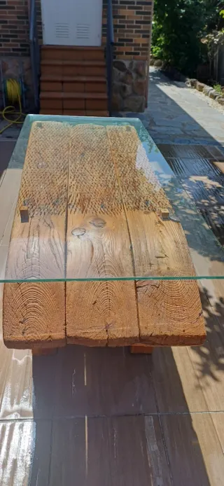 Mesa Trillo con Cristal