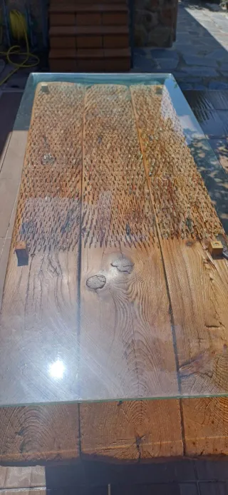 Mesa Trillo con Cristal