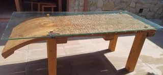 Mesa Trillo con Cristal