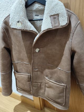 Abrigo piel Brownie