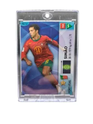 9 Cromos Portugal Mundial 2006: Figo, Deco, Manich