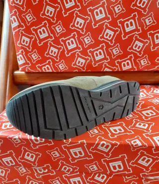 Scarpa donna camoscio beige/marrone