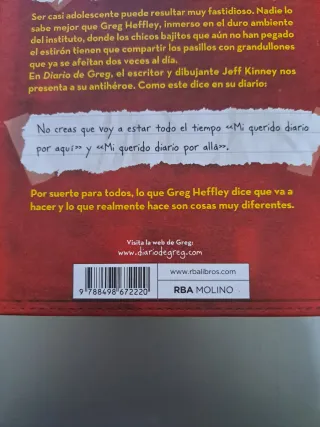 Diario de Greg 1 - Un pringao total