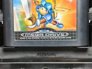 Sparkster Mega Drive Konami Juego