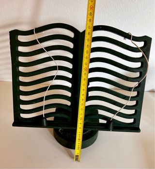 Atril hierro fundido libro