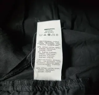 Pantaloni cargo neri Imperial uomo (tg. 44/M)