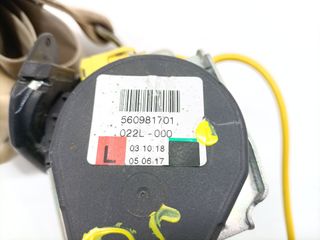 CINTURON SEGURIDAD TRASERO IZQUIERDO VOLKSWAGEN TOUAREG (7LA