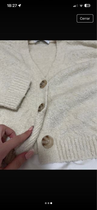 Jersey de invierno beige