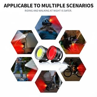 Luz LED Bicicleta Bucklos 500LM USB