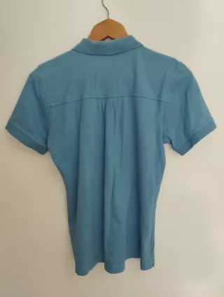 Camiseta Polo Burberry Mujer Azul