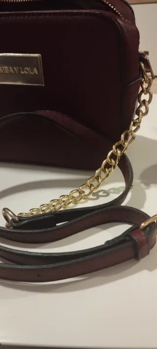 Bolso original Bimba y Lola Cadena Dorada con tara