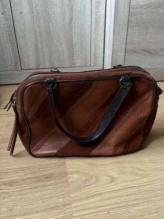 Bolso Hispanitas Piel Marrón