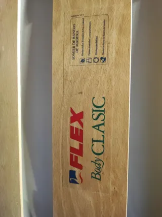 Somier metálico y de madera