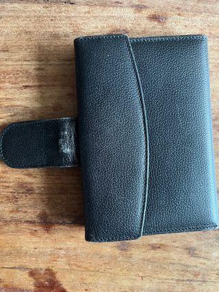 Cartera Lotusse Piel Negra