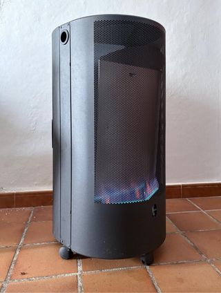 Escritorio Ikea Trotem gris/multicolor