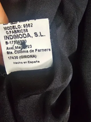 Julie Sohn Chaqueta Entretiempo Negro Talla 44