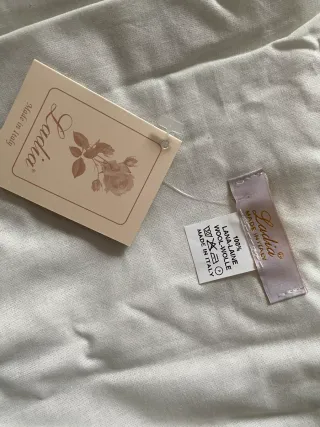 Copertina in pizzo neonata Ladia