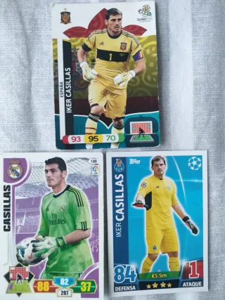 Cromos Iker Casillas (3 unidades)