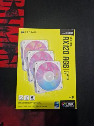 Corsair iCUE Link RX120 Ventiladores PWM RGB 120mm