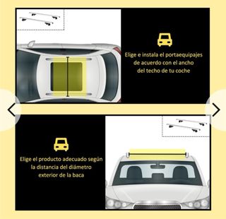 Barras de techo universales