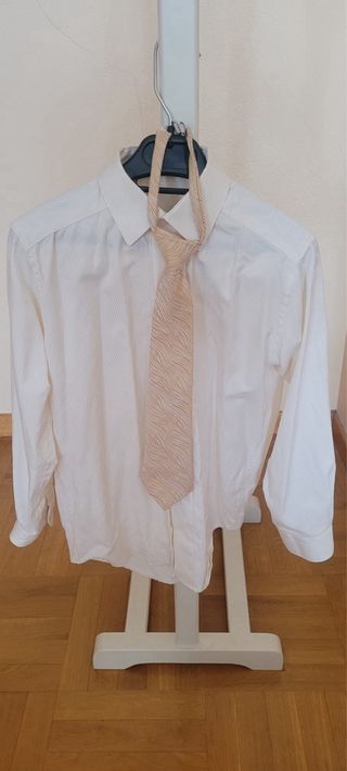 Traje Almirante Niño Comunión, color marfil