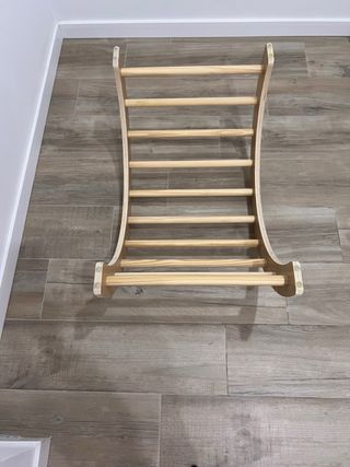 Triángulo Pikler ,rampa/escalera y Arco Montessori