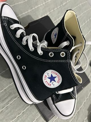 Converse All Star Negras Talla 37.