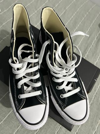 Converse All Star Negras Talla 37.