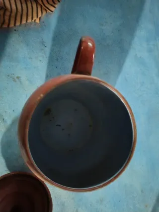 Puchera antigua para café